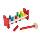 Melissa & Doug Deluxe Wooden Pound-A-Peg Toy With Hammer Standard