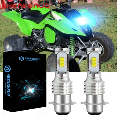 For Kawasaki ATV KFX400 2003-2006 KFX450R 2008-2014 LED Headlight Light Bulb YTL - Imagem 1 de 4