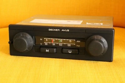 Becker Avus BE 0803 | Mercedes Porsche BMW W201 W123 W124 W126 R129 944 - Bild 1 von 4