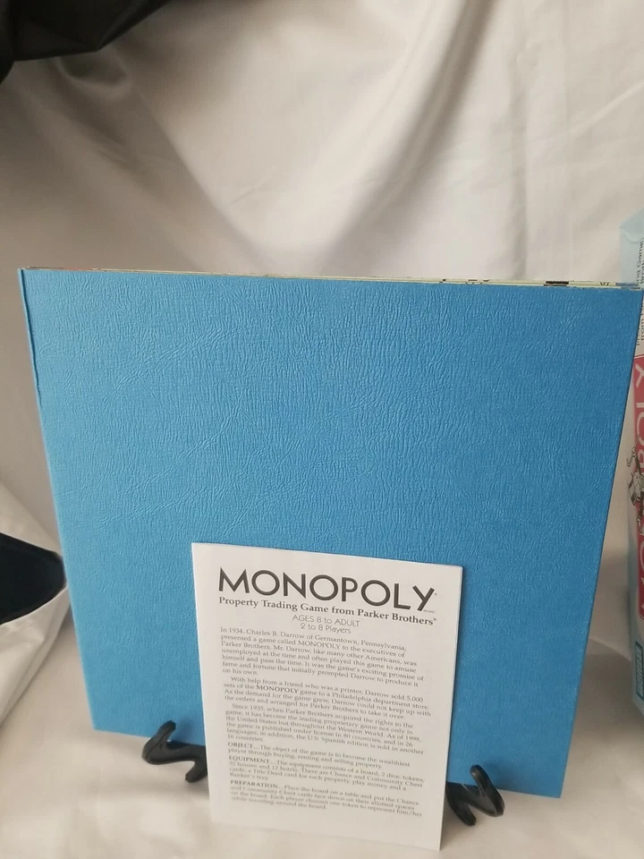 大富翁游戏棋盘替换板和规则表 — 第 1/1 张图片