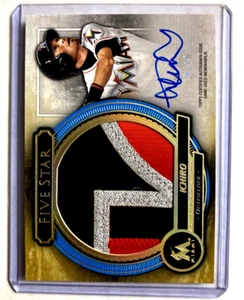 Logo Patch #'/10- 2021 Topps Five Star- Ichiro Suzuki Auto Patch Relic SSP #'/10 - Picture 1 of 2