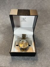 INC International Concepts Mens Watch Gold & Silver Color