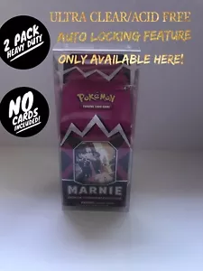 Due custodie protettive per Pokemon Marnie Premium Tournament Collection! - Foto 1 di 4