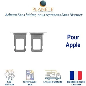 Tiroir Carte Sim Blanc Pour Apple  iPhone 11 Pro Max A2161 A2218 A2220 - Photo 1 sur 1