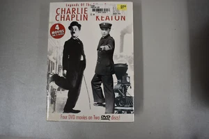Charlie Chaplin & Buster Keaton: Legends of The Silver Screen DVDs NEW SEALED - Picture 1 of 1