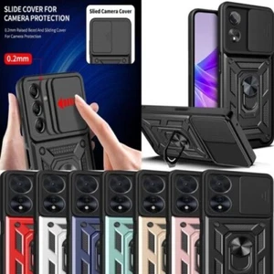 Für Honor 90 5G Schutzhülle,Slim Ring Armor Stoßfest Ständer Handy Kamera Linse - Picture 1 of 16