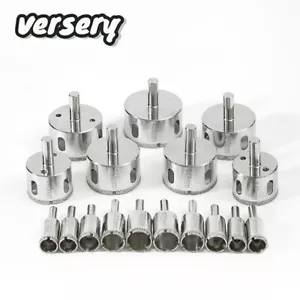 3-200mm Diamond Hole Saw Drill Bit Holes Cutter Saw Tile Glass Marble Ceramic - Foto 1 di 87