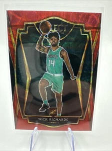 2021 Select Nick Richards Rookie Red Wave Prizm Hornets #167 - Picture 1 of 2