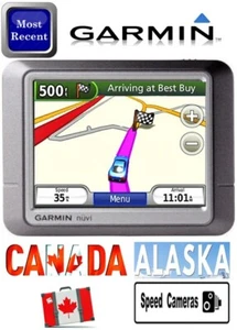 GARMIN 200 250 SAT NAV 2024 CANADA ALASKA 2024 SPEED CAMERAS B - SCREEN - Picture 1 of 22