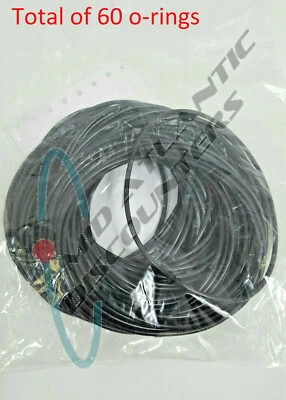 Lote de 60 juntas tóricas nuevas originales OEM Volvo VOE 977025 Foto 1 de 2