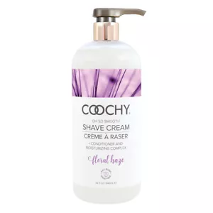 Coochy Rash-Free Shave Cream Conditioner for Sensitive Skin - Floral Haze 32 oz - Picture 1 of 1