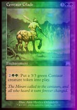 Magic the Gathering MTG Centaur Glade (251) Onslaught   LP FOIL