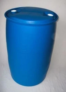 DRUM GOOD RECONDITIONED L RING DRUMS 220 LITRE NON HAZARDOUS FILLING x 8 BULK - Picture 1 of 1