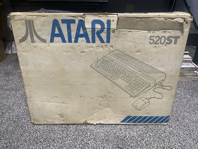 Vintage Atari 520ST Computer W/ Box - UNTESTED - Parts / Repair - image 1 of 4