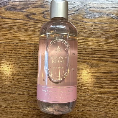 NEW Bath & Body Works Heirloom Rose Body Wash & Foam Bath, 10 oz - Image 1 of 4