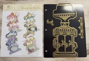 Anna Griffin **CAROUSEL EASEL CARD DIES** Set of Dies AG1322 Scrapbook - Picture 1 of 1