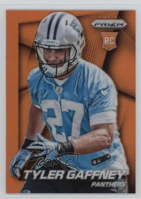 2014 Panini Prizm Orange Prizm Tyler Gaffney #271 Rookie RC - Image 1 of 2