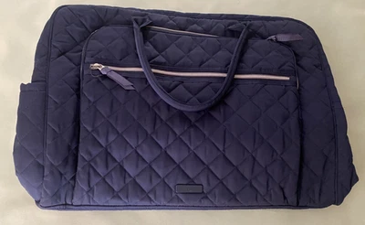 Bolso de Viaje Vera Bradley Grand Weekender Clásico Rendimiento Sarga Nuevo con Etiquetas Foto 1 de 4