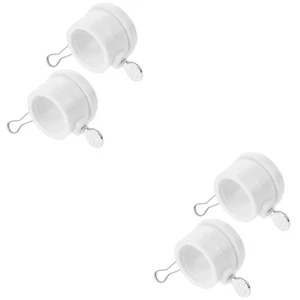 Paquete de 2 anillos giratorios para poste de bandera accesorios para asta de bandera aluminio - Imagen 1 de 12
