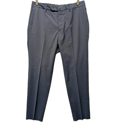 Incotex Technowool Dress Pant Men 32 (Fits 32x29.5) Slowear Modern Fit Pattern M - Image 1 of 4
