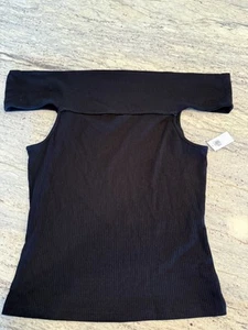 Old Navy New Blouse Black Size Large - Picture 1 of 7