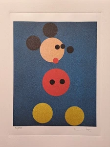 Litografía coleccionable firmada por Damien Hirst - Mickey - Imagen 1 de 6