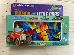 Große Kiste mit kleinen Autos Vintage 1977 mehrere Spielzeughersteller Neu im Karton Miner Industries Produkt - Bild 1 von 12