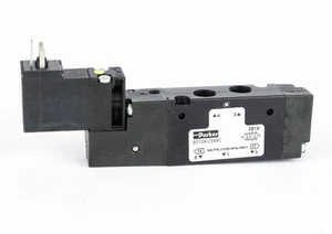 Parker B310KC549C 5/2 Way Pneumatic Directional Control Valve, 24VDC, 1/8" NPT - Picture 1 of 5