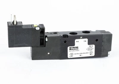 Parker B310KC549C 5/2 Way Pneumatic Directional Control Valve, 24VDC, 1/8" NPT - Image 1 of 4