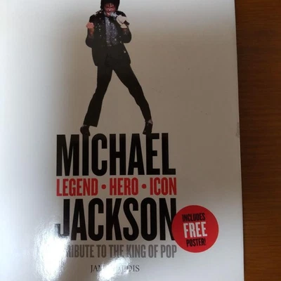 Michael Jackson Legend Hero Icon Hardcover Photo Book 2009 Music Influences - Image 1 of 4