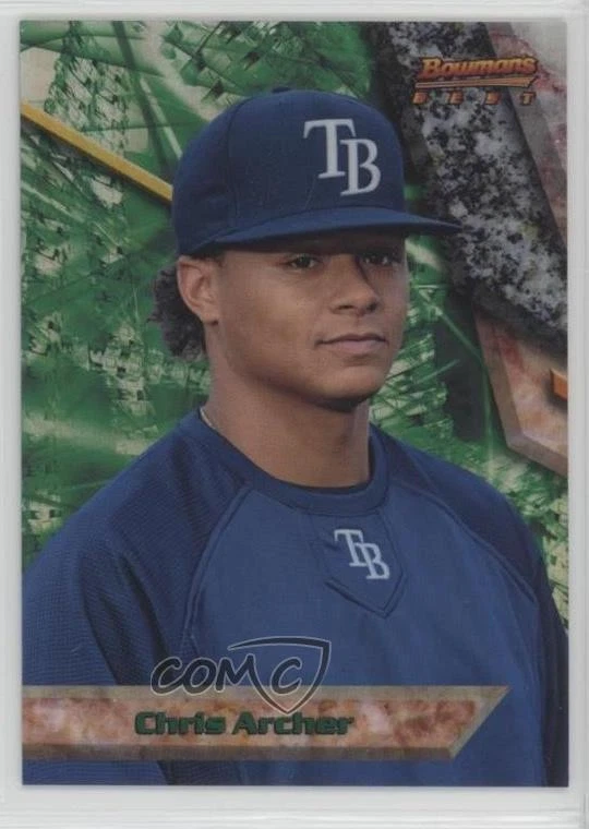 2011 Bowman Bowman's Best Prospects Refractor /99 Chris Archer #BBP59 - Image 1 of 2