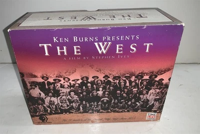 Ken Burns Presents - The West: A Film by Stephen Ives Time Life VHS Sealed - Image 1 of 2