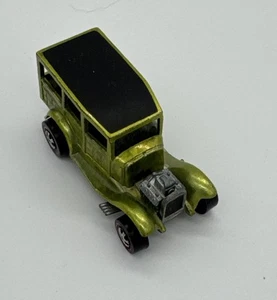 Hot Wheels Redline Classic 31 FORD WOODY Lime Yellow Antifreeze NICE Vintage - Picture 1 of 8