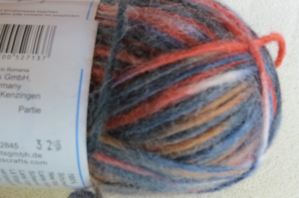 1 Sk. SMC "WASH+FILZ-IT" mehrfarbige Feinfilzwolle #1084 Brasilien - Bild 1 von 1