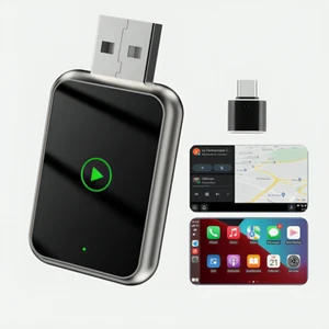 Wireless CarPlay Adapter For Iphone & Andorid Carplay, Wireless CarPlay Dongle - Picture 1 of 10