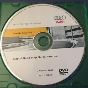 OEM Audi Navigation (MMI) NORTH AMERICA GPS P/N 4E0 919 884 AQ Version 2007 - Bild 1 von 2
