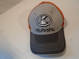 Kubota Orange , Tan,gray  Adjustable Trucker Cap Hat K-Products One Size - Picture 1 of 6