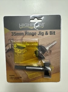 Neu High Point DrillRite 35 mm Scharniervorrichtung und Bit - Bild 1 von 2