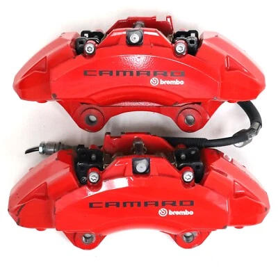 2023 Chevrolet Camaro SS Red BREMBO Brake Calipers Front Left Right USED OEM GM - Image 1 of 4