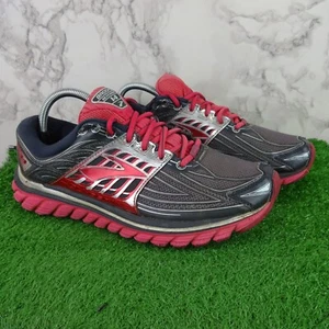 Brooks Trainers Size 8 Womens Glycerin 14 Lace Up Walking Shoes Running Gym Mesh - Picture 1 of 11