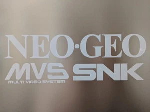 Calcomanías de vinilo estilo arcade NeoGeo MVS SNK 10,75"" x 3,75"" kit *Leer descripción* - Imagen 1 de 7