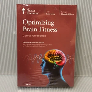 Great Courses: Optimizing Brain Fitness (2 Disc DVD Set + Guidebook) ~NEW Sealed - Imagen 1 de 2