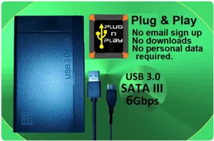 Unidad de juego externa portátil USB 3.0 1 TB disco duro de almacenamiento para Xbox One, PS4 - Imagen 1 de 9