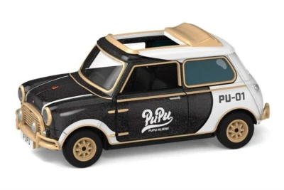 Tiny 1:50 Scale MINI COOPER "PUPU ALIENS" Diecast Model Car in box - Image 1 of 2