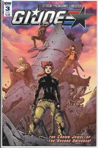 IDW GI Joe Volume/Season 5 3 SUB-B cover C Reconstruction Revolution COMBINESHIP - Picture 1 of 1