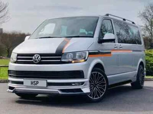 Fits Volkswagen VW Transporter Bonnet Side and Rear Stripes Graphics T4 T5 T6 - Picture 1 of 4