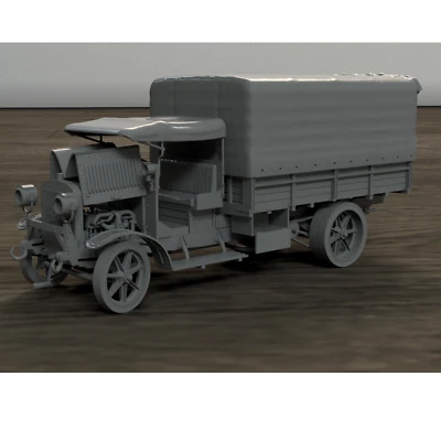 Berliet CBA WW1 french truck 3D printed 1/35 scale WW1 Highly detailed kit BERLI - Photo 1/4