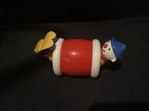 Vintage Ambi Toys Clown Barrel Rolling Toy - Picture 1 of 4