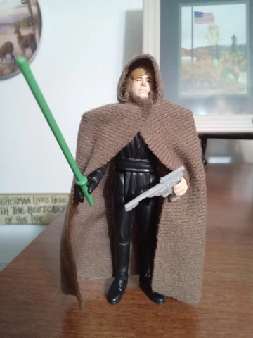 Vintage Star Wars ROTJ 1983 Luke Skywalker Jedi Knight Figure Complete NO COO!!! Cover