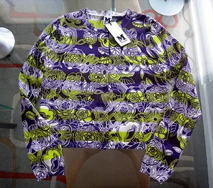 Cárdigan M Missoni Impreso Mezcla de Algodón Talla IT 40/EE. UU. 2 XS Nuevo con Etiquetas - Imagen 1 de 9